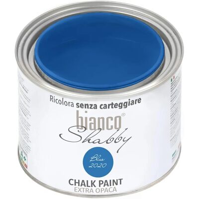 biancoShabby - Peinture à la craie extra mate - Bleu - 500 ml - Chalk Paint - Publicité biancoShabby - Peinture à la craie extra mate - Bleu - 500 ml - Chalk Paint - Publicité