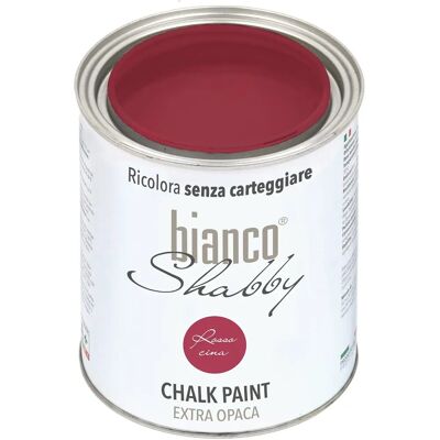 BiancoShabby - BiancoShabby Chalk Paint - Rosso Cina - 1 L - Paint - Publicité BiancoShabby - BiancoShabby Chalk Paint - Rosso Cina - 1 L - Paint - Publicité