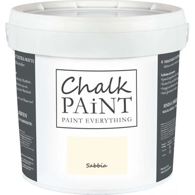 Chalk Paint Everything - Sabbia 5L - Couleur Sabbia - Extra opaca - Peinture - Publicité Chalk Paint Everything - Sabbia 5L - Couleur Sabbia - Extra opaca - Peinture - Publicité