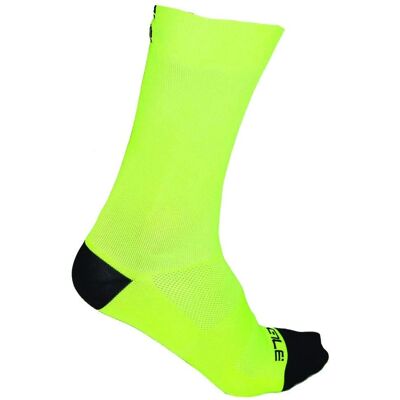 Chaussettes Équipe Alé - Jaune Fluiro - Chaussettes - Vêtements de cyclisme - Publicité Chaussettes Équipe Alé - Jaune Fluiro - Chaussettes - Vêtements de cyclisme - Publicité