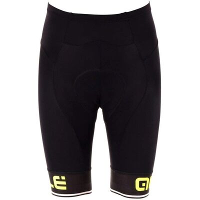 Alé Solid Corsa Short de Cyclisme - S Noir/Jaune Fluorescent - Publicité Alé Solid Corsa Short de Cyclisme - S Noir/Jaune Fluorescent - Publicité