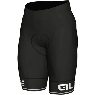 Shorts de cyclisme Alé Solid Corsa - S - Noir/Blanc - Publicité Shorts de cyclisme Alé Solid Corsa - S - Noir/Blanc - Publicité