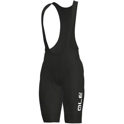 Alé XXL Czarny Zimowe Spodenki Rowerowe - Bib Shorts Alé XXL Czarny Zimowe Spodenki Rowerowe - Bib Shorts