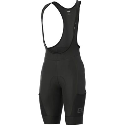 Alé Stones Cargo Bibshorts - Schwarz - Hochleistungs-Radsport Alé Stones Cargo Bibshorts - Schwarz - Hochleistungs-Radsport