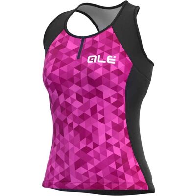 Maglietta Sportiva ALE Triangles Multicolore Maglietta Sportiva ALE Triangles Multicolore