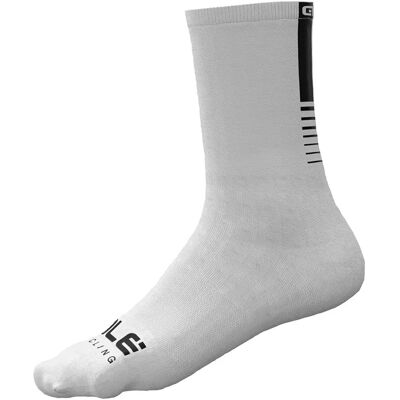 Calcetines de Ciclismo Alé Light - Blanco - Modelo Light - Calcetines de Verano Calcetines de Ciclismo Alé Light - Blanco - Modelo Light - Calcetines de Verano