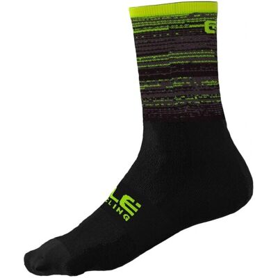 Alé S Calcetines de Ciclismo Negro/Fluorescente Amarillo Alé S Calcetines de Ciclismo Negro/Fluorescente Amarillo