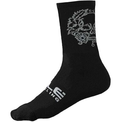 Calzini Alé Skull Q-Skin - Nero - L - Calzini Calzini Alé Skull Q-Skin - Nero - L - Calzini
