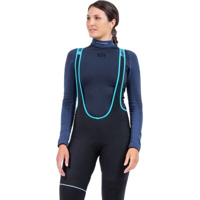 Pantalones cortos de ciclismo Alé Klimatik K-Atmo 2.0 - Negro/Azul claro Pantalones cortos de ciclismo Alé Klimatik K-Atmo 2.0 - Negro/Azul claro