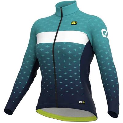 Maillot Alé PRR Stars bleu clair/blanc - Publicité Maillot Alé PRR Stars bleu clair/blanc - Publicité