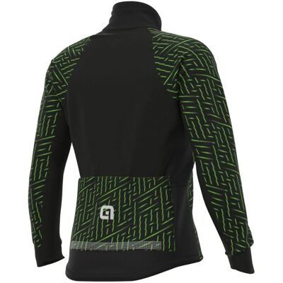 Ale PR-R Green Bolt Jacket - Body Mapping, Recycled Fibers Ale PR-R Green Bolt Jacket - Body Mapping, Recycled Fibers
