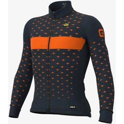 Maillot à Manches Longues PRR Stars Alé - Micro Sense, Reflecteur - Publicité Maillot à Manches Longues PRR Stars Alé - Micro Sense, Reflecteur - Publicité