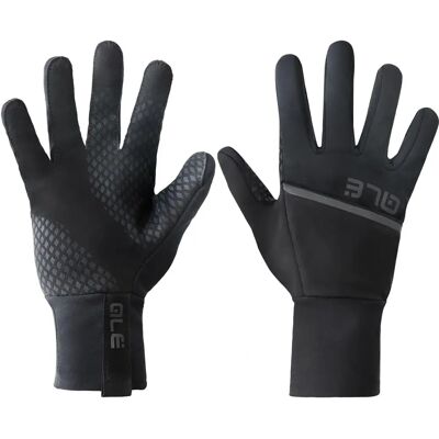 Guanti lunghi ALE Scirocco - Nero, S, antivento Guanti lunghi ALE Scirocco - Nero, S, antivento
