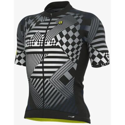Maglia da ciclismo grigia Ale PR-S - Leggera e traspirante Maglia da ciclismo grigia Ale PR-S - Leggera e traspirante