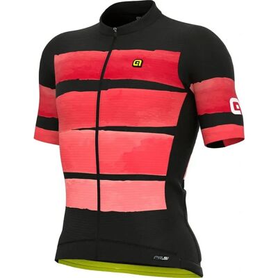 Maglia Track Rosso XL Ale - Traspirante, Leggera, UPF50+ Maglia Track Rosso XL Ale - Traspirante, Leggera, UPF50+