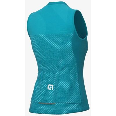 Maillot sin mangas ALE' SOLID LEVEL turquesa mujer Maillot sin mangas ALE' SOLID LEVEL turquesa mujer