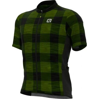 ALE Scottish Verde M Maglia da ciclismo ad alte prestazioni ALE Scottish Verde M Maglia da ciclismo ad alte prestazioni