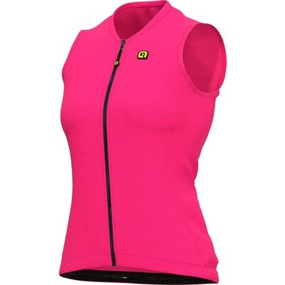 Maillot Alé Rose sans manches - Color Block - Maillot de cyclisme - Publicité Maillot Alé Rose sans manches - Color Block - Maillot de cyclisme - Publicité