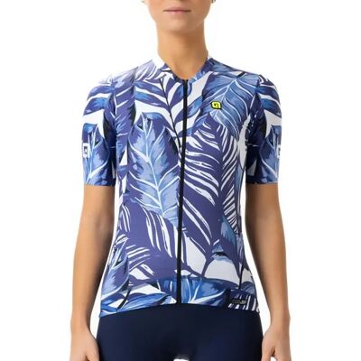 Maglia da ciclismo donna Alé PRS Leaf - Blu - M - Maglia ciclismo Maglia da ciclismo donna Alé PRS Leaf - Blu - M - Maglia ciclismo