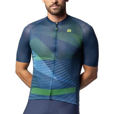 ALE Connect Blue Men’s Jersey - Cycling & Sportswear ALE Connect Blue Men’s Jersey - Cycling & Sportswear