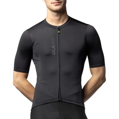 Maglia PRAGMA Color Block a Manica Corta - Nero Maglia PRAGMA Color Block a Manica Corta - Nero