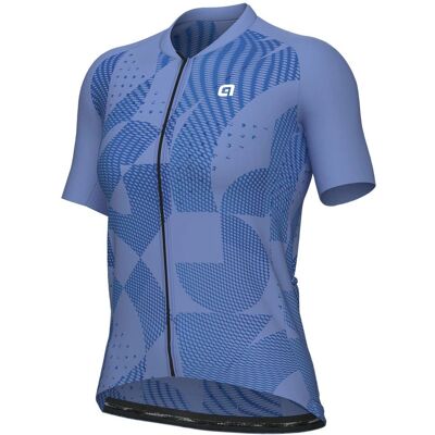 Maglia Alé PRAGMA Enjoy Manica Corta Azzurro Lilla - Maglia Maglia Alé PRAGMA Enjoy Manica Corta Azzurro Lilla - Maglia