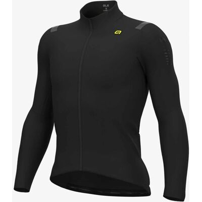 Maillot à manches longues noir profond R-EV1 Warm Race - Alé - Publicité Maillot à manches longues noir profond R-EV1 Warm Race - Alé - Publicité