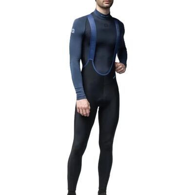 Alé - K-Tour - Noir mat bleu - S - bib tights - Publicité Alé - K-Tour - Noir mat bleu - S - bib tights - Publicité