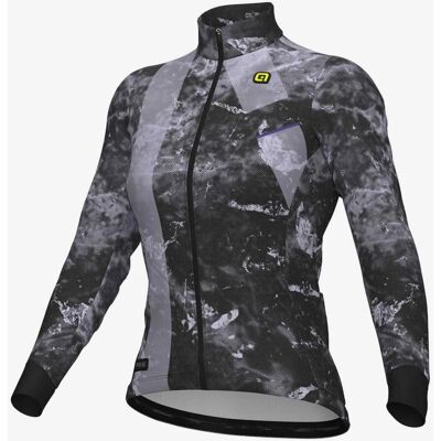 Maillot de manga larga Alé PR.E Icy negro blanco mujer - Maillot Maillot de manga larga Alé PR.E Icy negro blanco mujer - Maillot