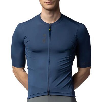 ALE Herren Radtrikot - Monochrom, 4 Taschen, Reflektierend - Sportswear ALE Herren Radtrikot - Monochrom, 4 Taschen, Reflektierend - Sportswear