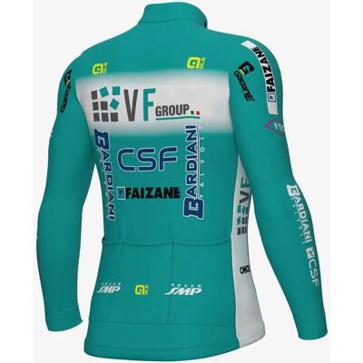 Maillot Faizanè Pro Team 2025 Verde Blanco de Alé Maillot Faizanè Pro Team 2025 Verde Blanco de Alé