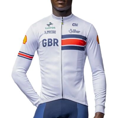 Alé - Britain Federation 2025 Prime - Blanco polar - L - Chaqueta Alé - Britain Federation 2025 Prime - Blanco polar - L - Chaqueta
