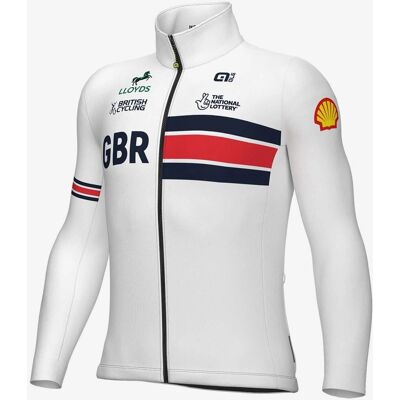 Alé Britain Federation 2025 Prime Bianco - Giacca Alé Britain Federation 2025 Prime Bianco - Giacca