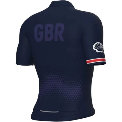 Alé Britain Federation 2025 Dark Blue Short Sleeve Jersey - Jersey Alé Britain Federation 2025 Dark Blue Short Sleeve Jersey - Jersey