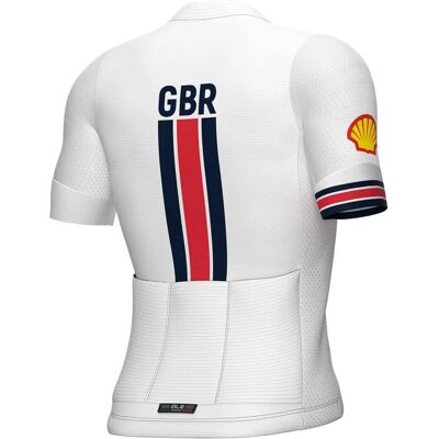 Alé Britain Federation 2025 PRS 2.0 Maillot - Léger, Durable, Aérodynamique - Publicité Alé Britain Federation 2025 PRS 2.0 Maillot - Léger, Durable, Aérodynamique - Publicité