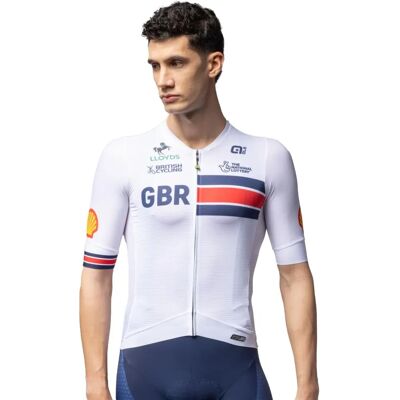 Alé Britain Federation 2025 PRS 2.0 Maillot - Tejido ligero y transpirable Alé Britain Federation 2025 PRS 2.0 Maillot - Tejido ligero y transpirable