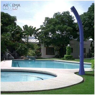 Doccia Solare Arkema 28L - Miscelatore Caldo/Freddo Esterno - Italia Doccia Solare Arkema 28L - Miscelatore Caldo/Freddo Esterno - Italia