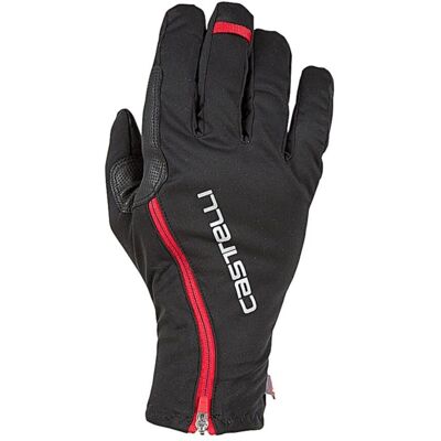 Luvas de ciclismo Castelli RoS - Preto/Vermelho - Equipamento de inverno Luvas de ciclismo Castelli RoS - Preto/Vermelho - Equipamento de inverno