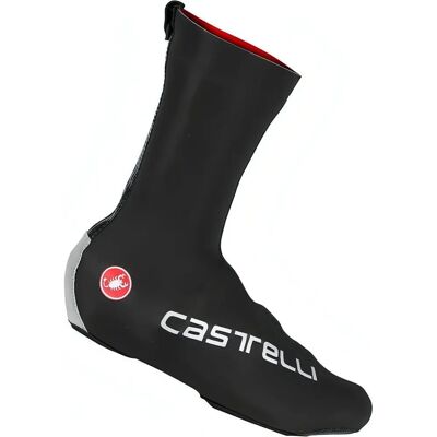 Castelli Diluvio Pro Overshoes - Svart / S/M - Cykeltillbehör Castelli Diluvio Pro Overshoes - Svart / S/M - Cykeltillbehör
