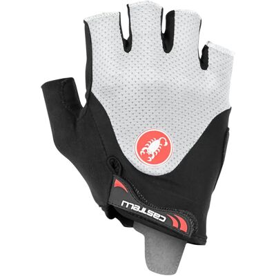 Castelli Arenberg Gel 2 Fahrradhandschuhe - XS - Schwarz/Elfenbein - Handschuhe Castelli Arenberg Gel 2 Fahrradhandschuhe - XS - Schwarz/Elfenbein - Handschuhe