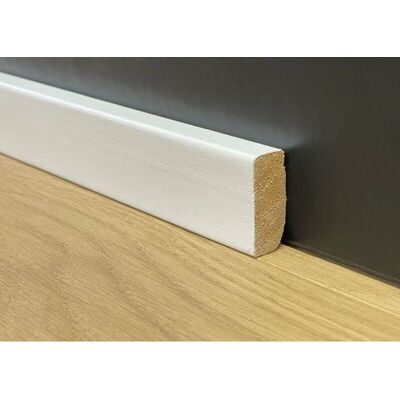 Eternal Parquet Battiscopa In Legno Massello Bianco Laccato 30x13 - Battiscopa Eternal Parquet Battiscopa In Legno Massello Bianco Laccato 30x13 - Battiscopa