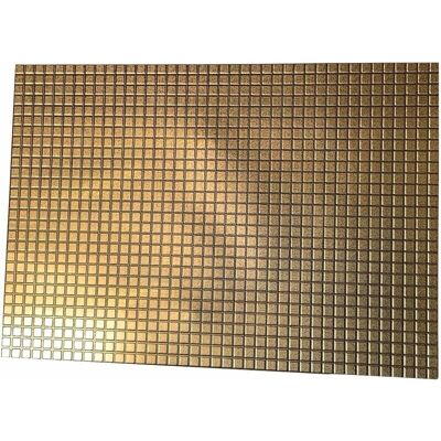 Eternal Parquet Maxi 3d Rivestimento Parete - Mosaico Oro - Pannelli Isolanti Eternal Parquet Maxi 3d Rivestimento Parete - Mosaico Oro - Pannelli Isolanti