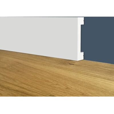 Eternal Parquet Soglia a quadri bianca - Resistente agli urti 40x10x2000mm Eternal Parquet Soglia a quadri bianca - Resistente agli urti 40x10x2000mm