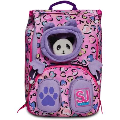 Sac à dos extensible rose Invicta Seven Ergonomique Sac à dos extensible rose Invicta Seven Ergonomique