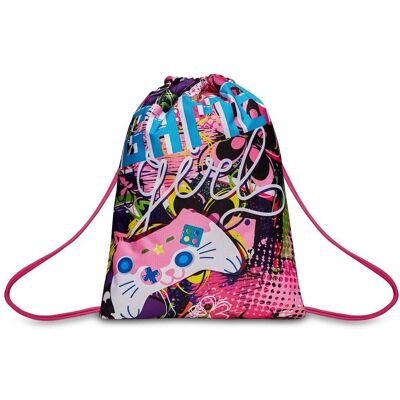 Seven SJ Gang Gleamled Girl Väska - Väska, Polyester, 40x36cm Seven SJ Gang Gleamled Girl Väska - Väska, Polyester, 40x36cm