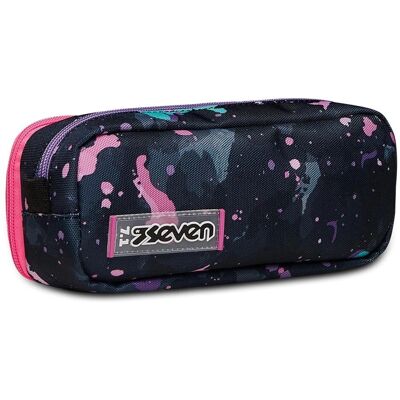 Support de stylos à double compartiment Seven - Fournitures scolaires Support de stylos à double compartiment Seven - Fournitures scolaires
