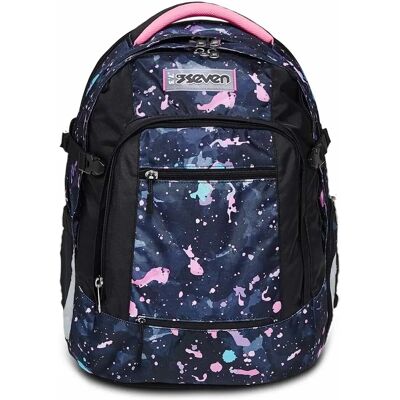 Seven Sac à Dos Scolaire Updown Deux Fois - Lilas - Caractéristiques Ergonomiques Seven Sac à Dos Scolaire Updown Deux Fois - Lilas - Caractéristiques Ergonomiques