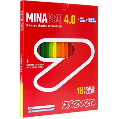 Seven Pastels Mina 4.0 - Pack de 18 Crayons Seven Pastels Mina 4.0 - Pack de 18 Crayons