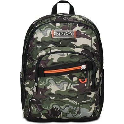 Seven Sac à dos - Détachable, Multicolore, Vert Bronze - Sac à dos Seven Sac à dos - Détachable, Multicolore, Vert Bronze - Sac à dos