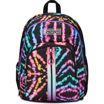 Seven 200102426-899 Rucksack - Mehrfarbiger Schulrucksack Seven 200102426-899 Rucksack - Mehrfarbiger Schulrucksack